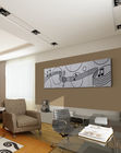 आधुनिक पु सजावटी 3 डी दीवार पैनल टीवी के लिए / सोफा / सीढ़ी