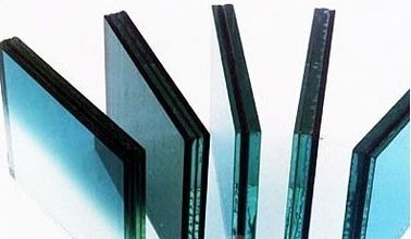ब्लू, ग्रे वास्तु Pvb टुकड़े टुकड़े में सुरक्षा कांच, सजावटी टुकड़े टुकड़े में ग्लास पैनलों